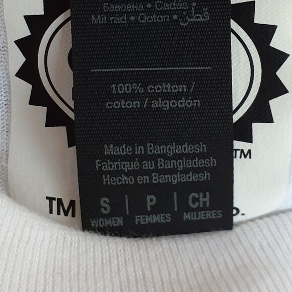 This is My Peach Costume - New Women's Small White T-Shirt - Picture 4 of 5